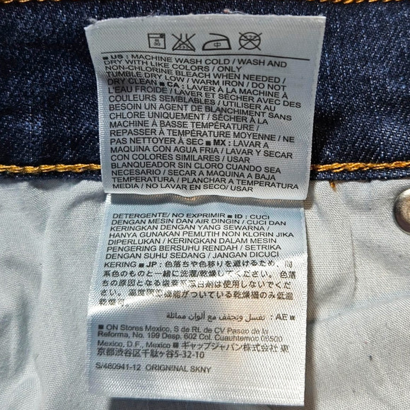 EUC Old Navy Original Skinny Jeans Sz. 0 Regular Dark Wash Denim - Picture 6 of 11